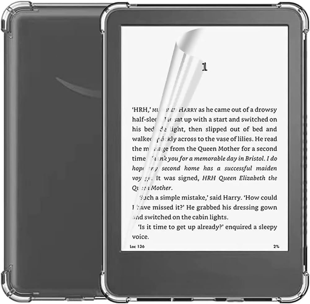 for Kindle 10th Generation Case Clear and Screen Protector 2019 Realease 6 Inch,Amazon Funda Pare... | Amazon (US)