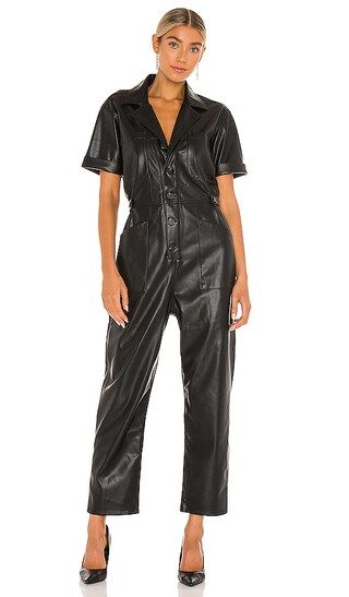 Grover Jumpsuit in Onyx | Revolve Clothing (Global)