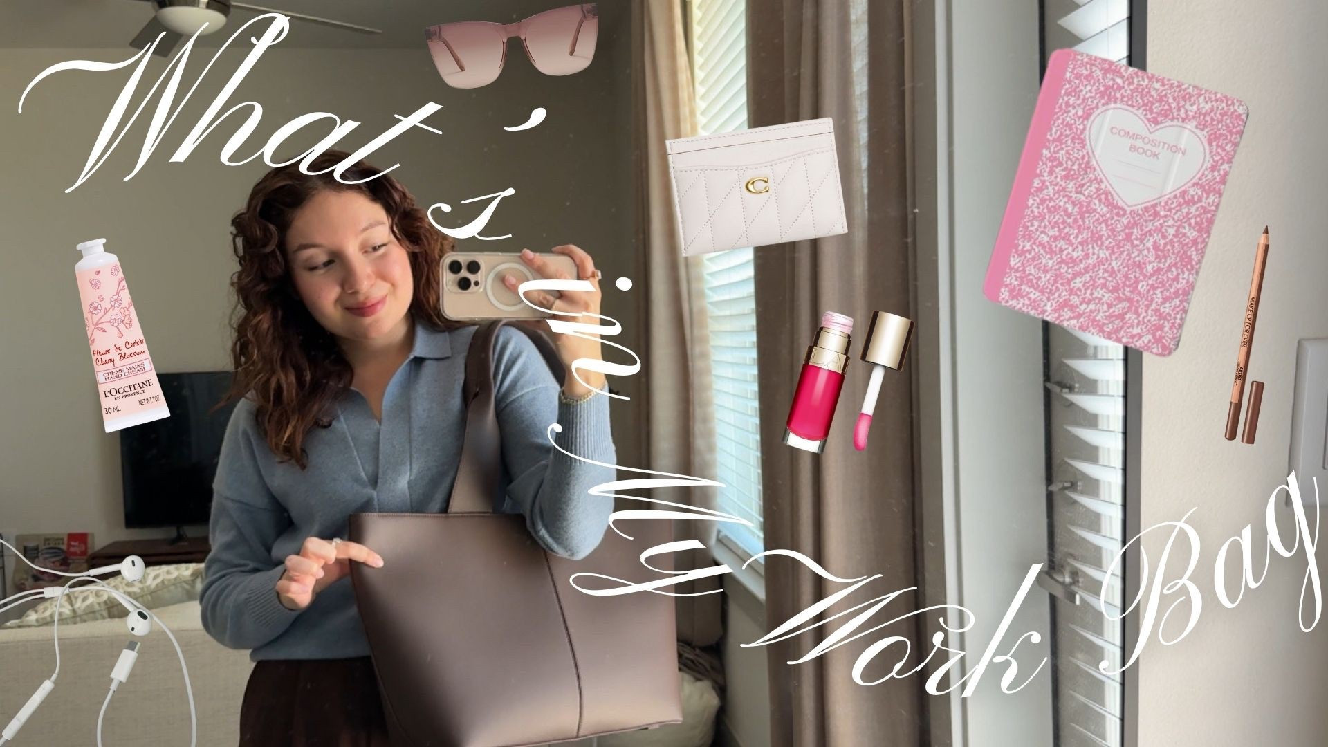 What’s In my work bag 

#LTKStyleTip #LTKItBag #LTKWorkwear