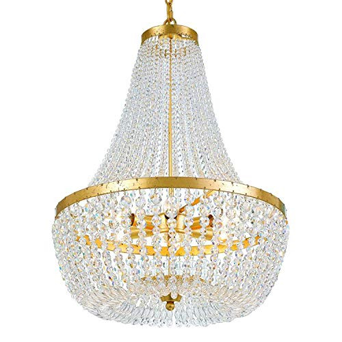Rylee 6 Light Antique Gold Chandelier | Amazon (US)