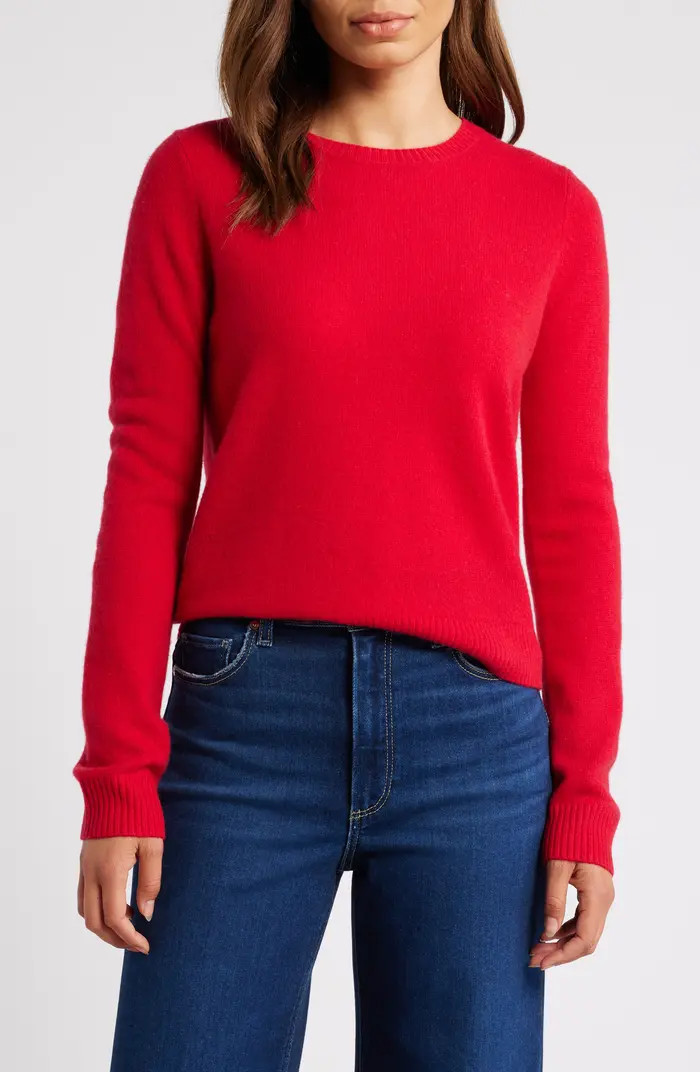 Cashmere Crewneck Sweater | Nordstrom