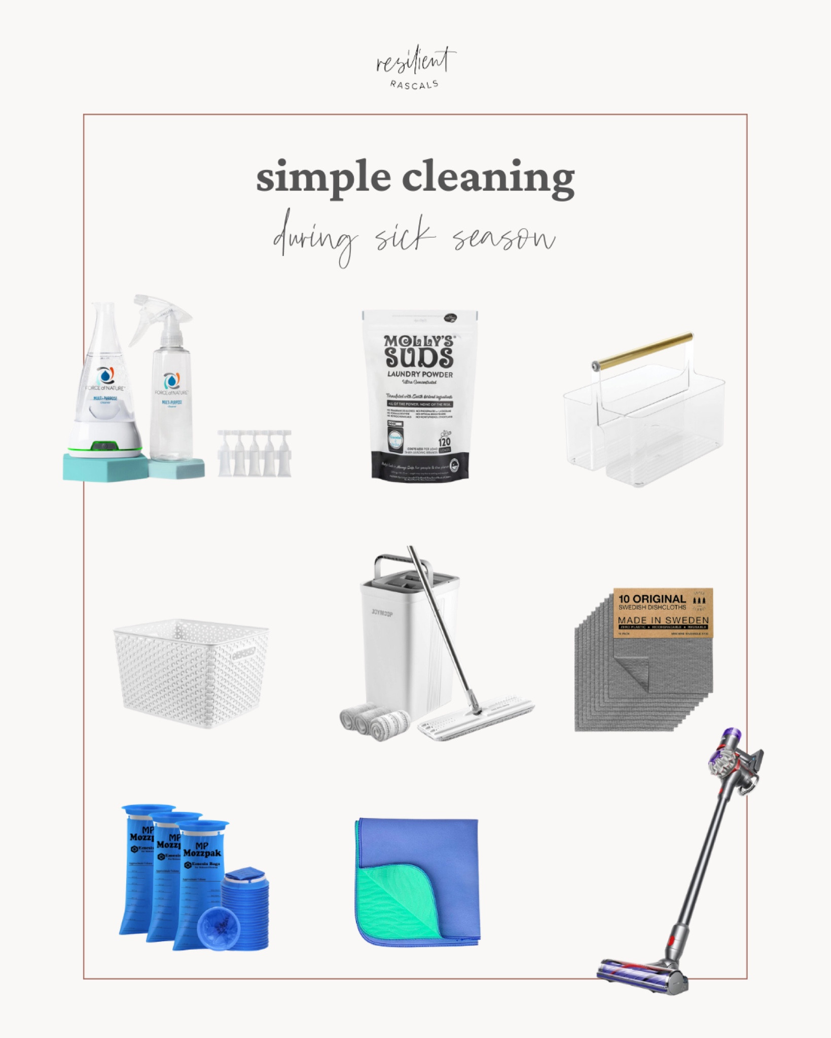 How I keep cleaning simple & effective during sick season.

#LTKhome #LTKbaby #LTKkids