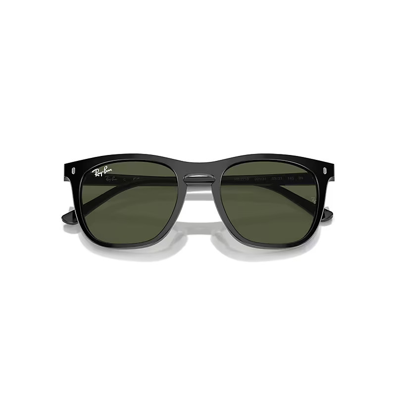 Ray-Ban Rb2210 Sunglasses Black Frame Green Lenses 53-21 | Ray-Ban (US)