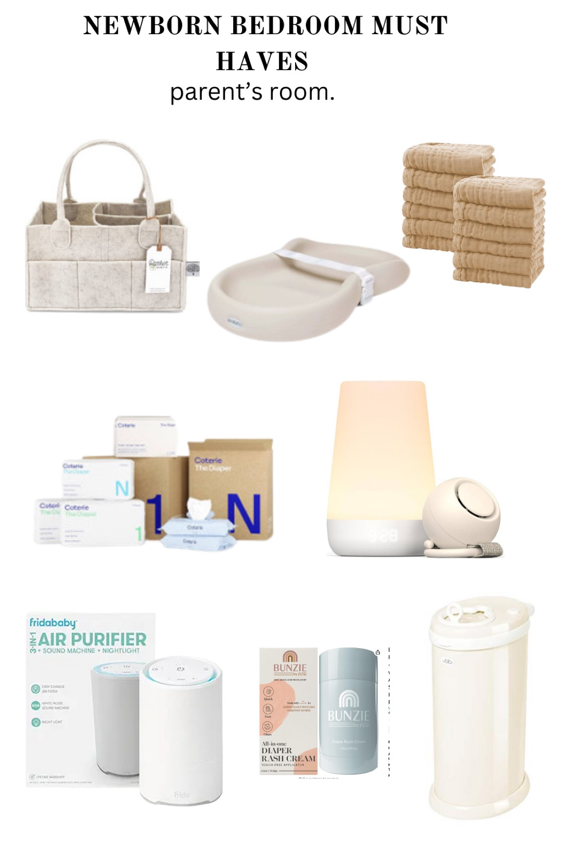 Bedroom essentials for the first few months their in the room with you!!! 

#LTKbaby #LTKbump #LTKMostLoved