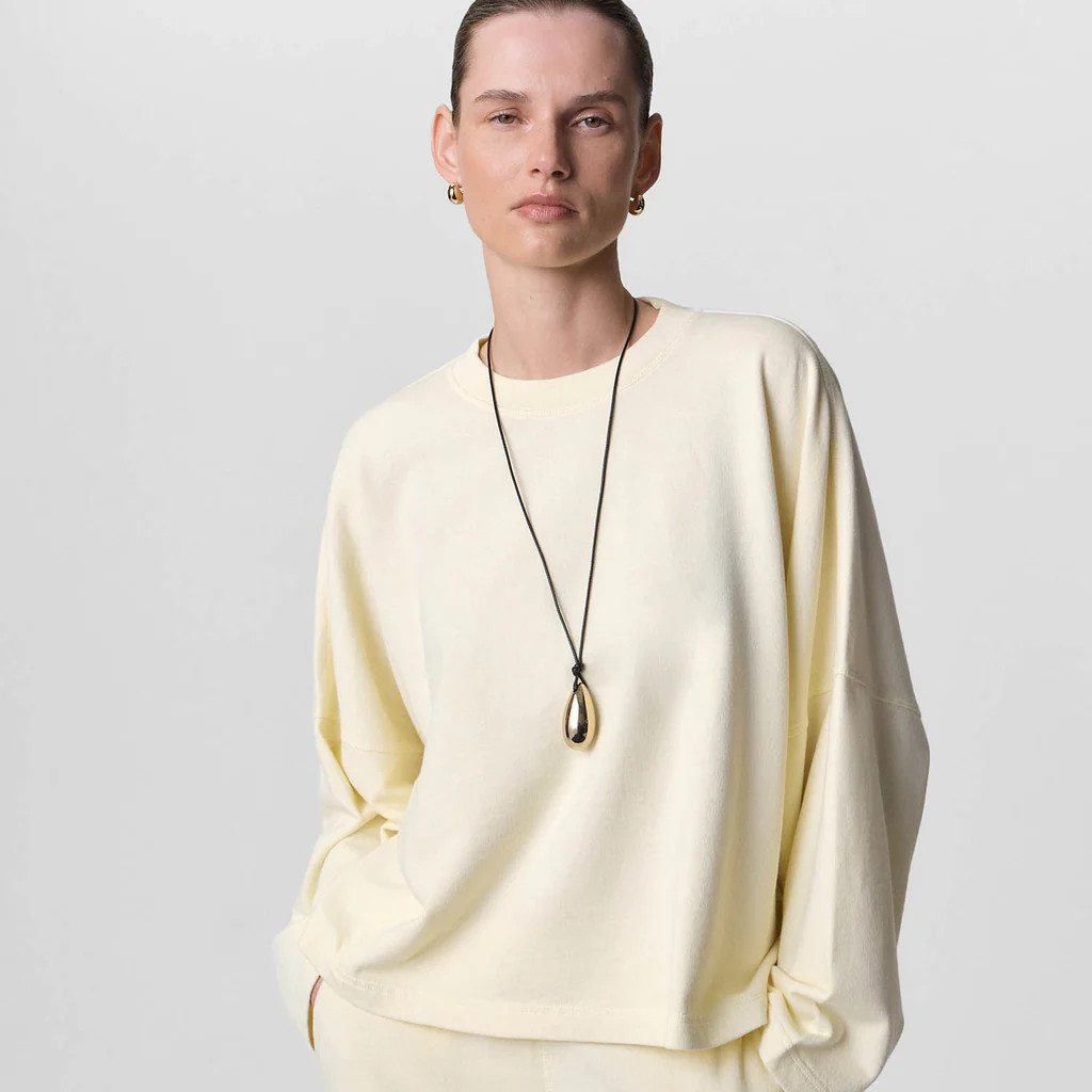Organic Lightweight Terry Oversized Sweatshirt | MATE The Label