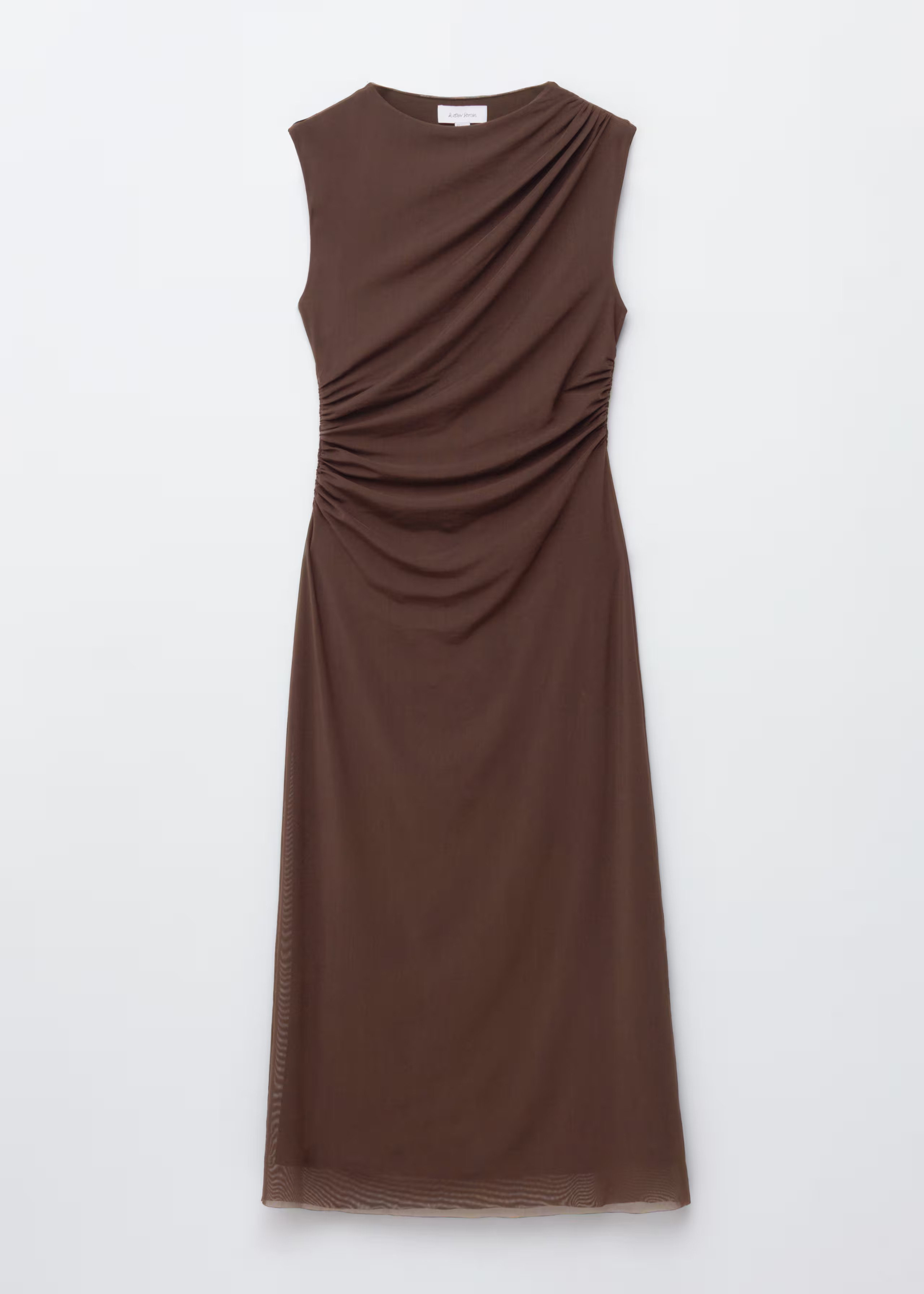 Draped Sleeveless Midi Dress | & Other Stories UK