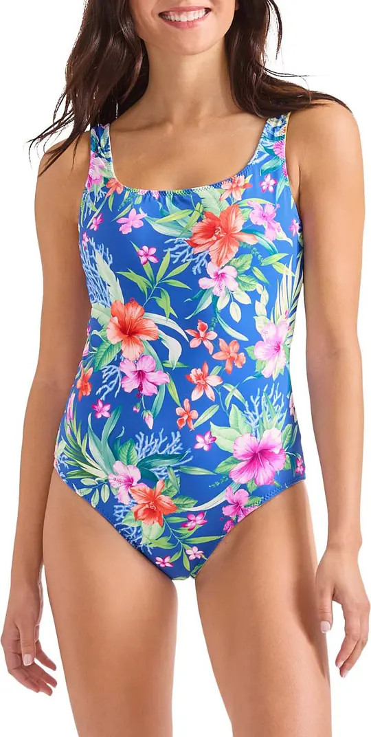Tommy Bahama Isola Vita Reversible One-Piece Swimsuit | Nordstrom | Nordstrom