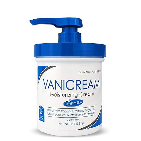 Amazon.com: Vanicream Moisturizing Skin Cream with Pump Dispenser - 16 fl oz (1 lb) - Moisturizer... | Amazon (US)