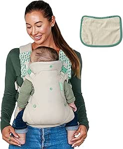 Infantino Flip 4-in-1 Nature & Nurture Convertible Carrier - 4 Positions, Adjustable Lumbar Waist... | Amazon (UK)