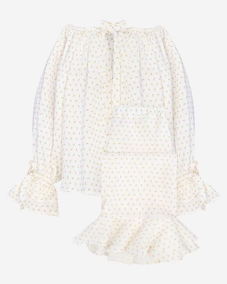 SLEEPER cha-cha linen lounge set | J. Crew US