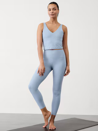 Transcend Rib High Rise 7/8 Legging | Athleta