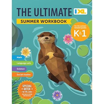 IXL Ultimate Summer Kindergarten to 1st Grade Workbook, Math, Reading Comprehension, Language Art... | Amazon (US)
