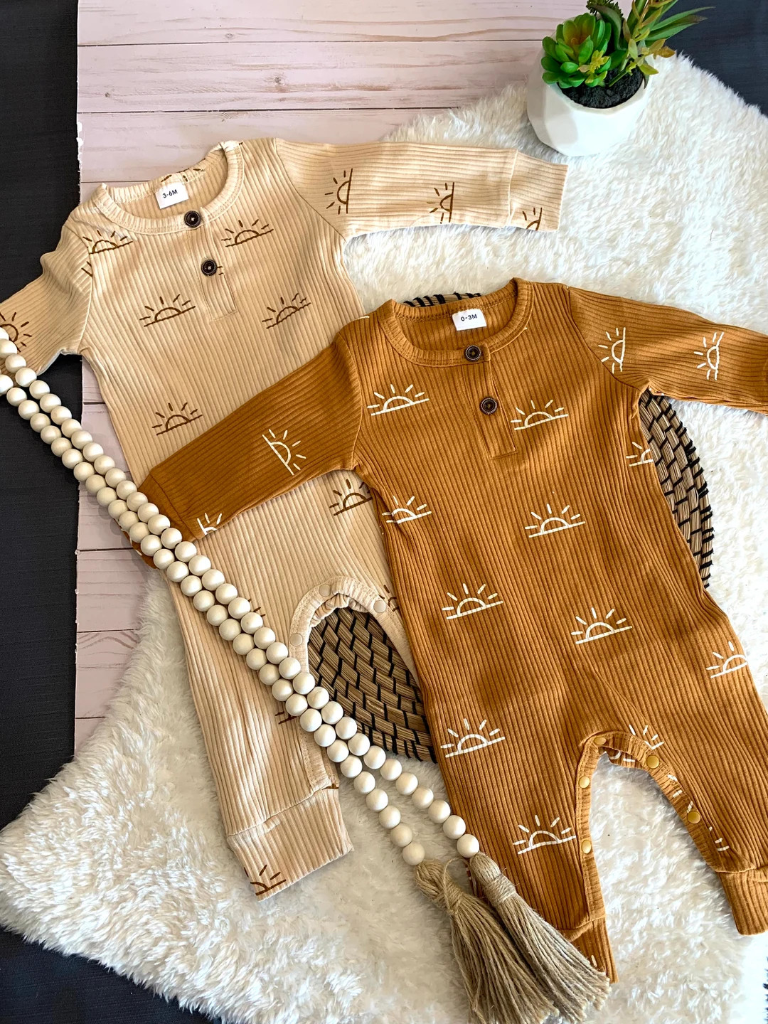 Rainbow Baby Set| Gender Neutral | Natural Cotton | Baby Shirt| Birthday Gift | Baby Shower | Spr... | Etsy (CAD)