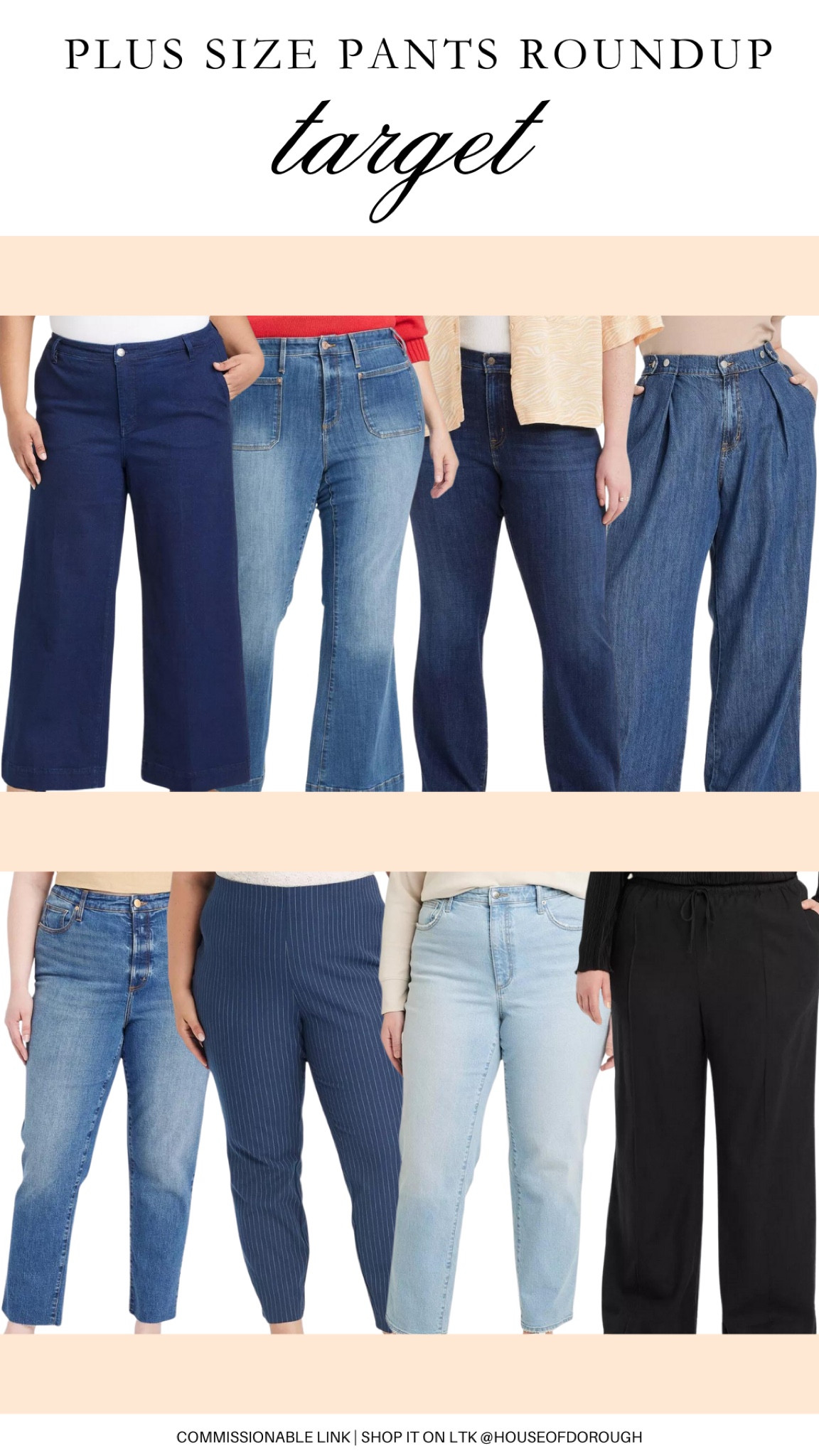 Plus Size Pants Roundup from Target!



Target denim, target pants, plus size fashion, trendy fashion, plus size jeans, plus size pants, affordable fashion, denim, ootd

#LTKFindsUnder50 #LTKPlusSize #LTKStyleTip