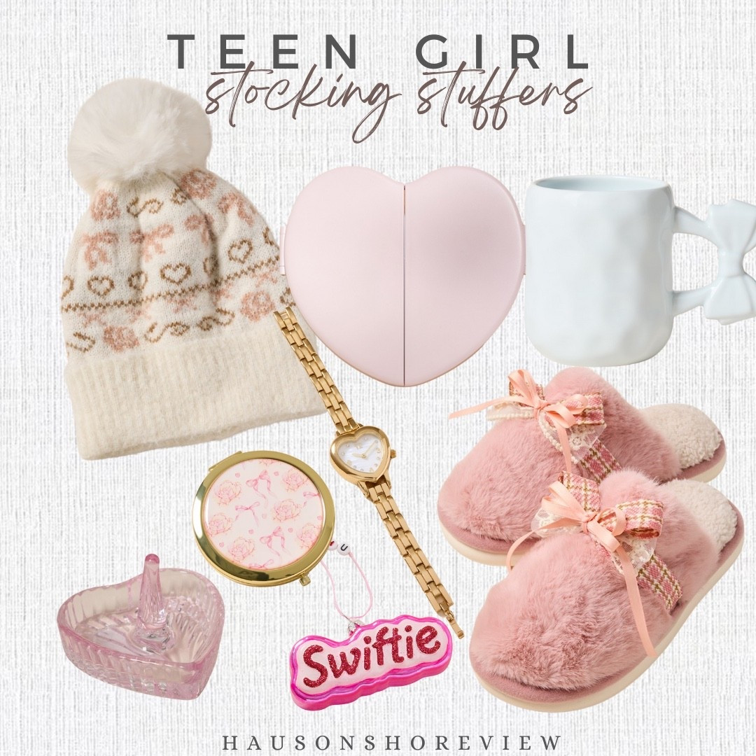 Teen girl stocking stuffer ideas! All from Francesca’s! Great holiday sales for the girls in your life! 

Christmas gifts. Christmas gift ideas. Stocking stuffers. Daughter gifts. Girl gifts. Presents for girls. Teenager gift ideas. Teen gift ideas. Stocking stuffers for girls. Teen stocking stuffers. Holiday shopping. Presents. Stocking hat. Slippers. Pink gifts. Jewelry. Gold watch. Coffee mug. Bow gifts. Swiftie. Francesca’s. Daughter gifts. Girlfriend gifts. College girl gifts. Granddaughter gifts. Pink presents. 

#LTKHoliday #LTKGiftGuide