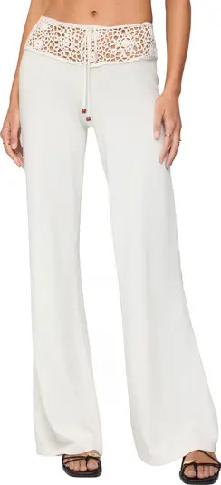 Kirsty Crochet Waist Pants | Nordstrom