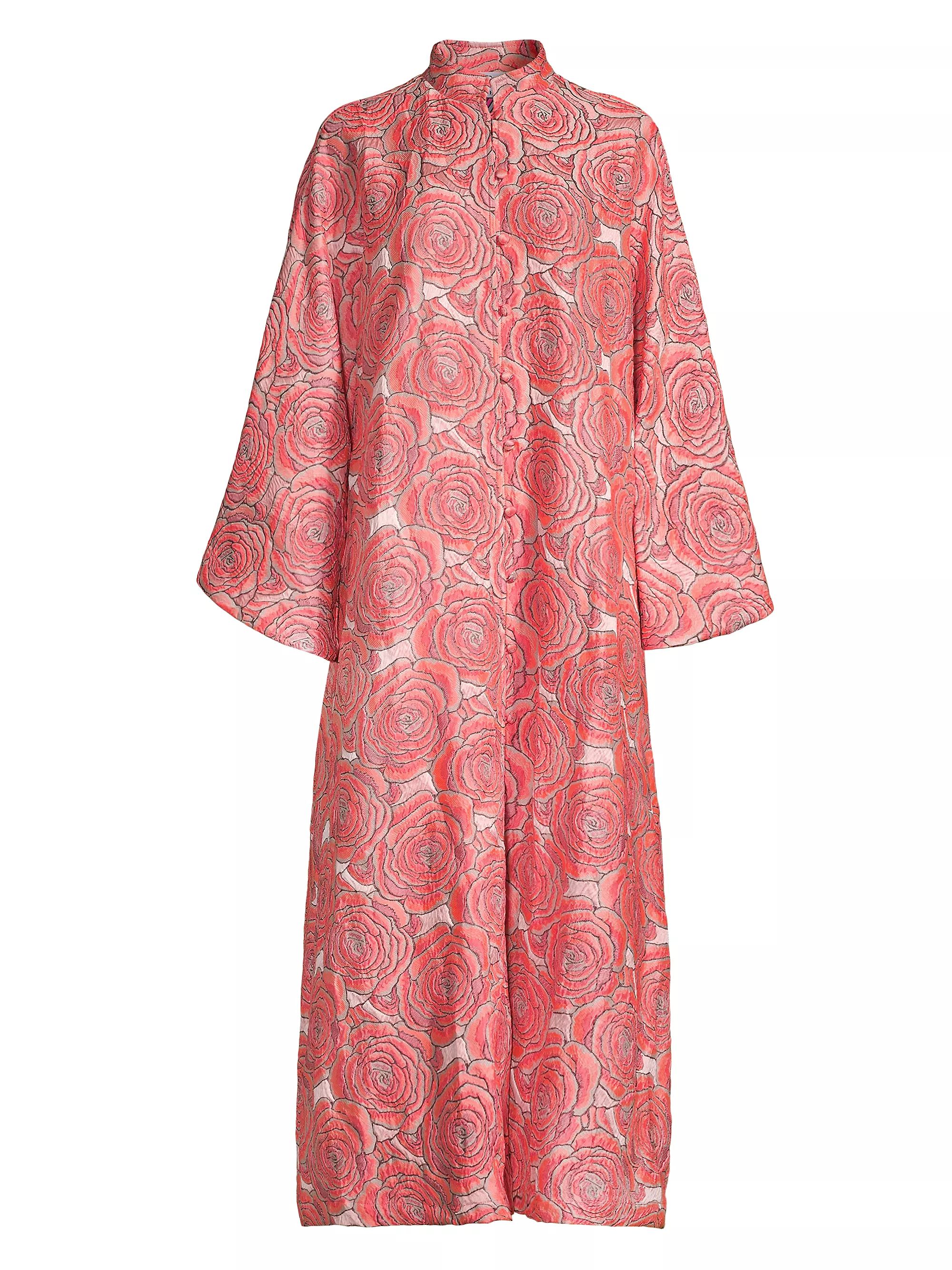 Carnation-Print Maxi Dress | Saks Fifth Avenue