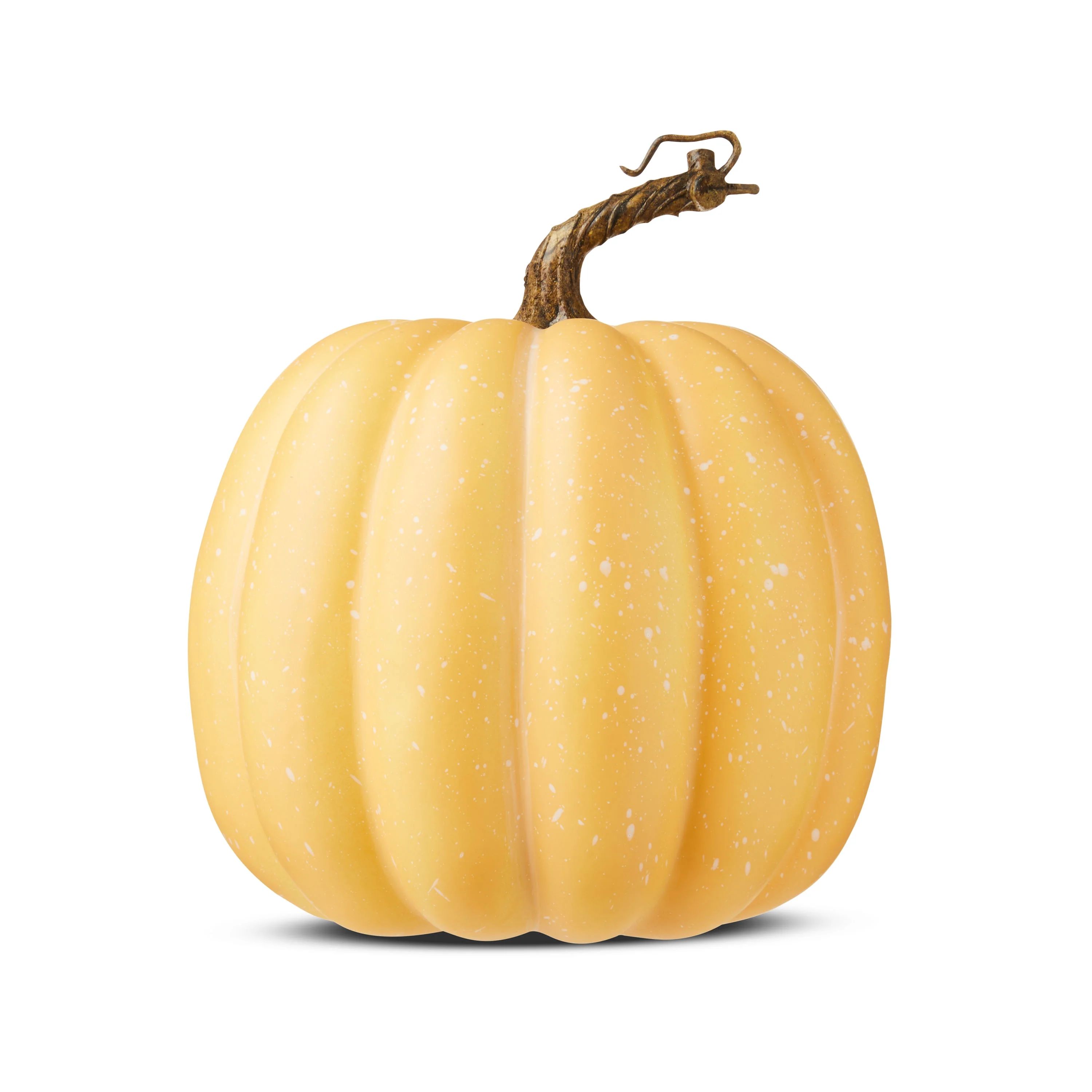 Harvest Light Orange Foam Pumpkin with Cream Speckles, by Way To Celebrate | Walmart (US)