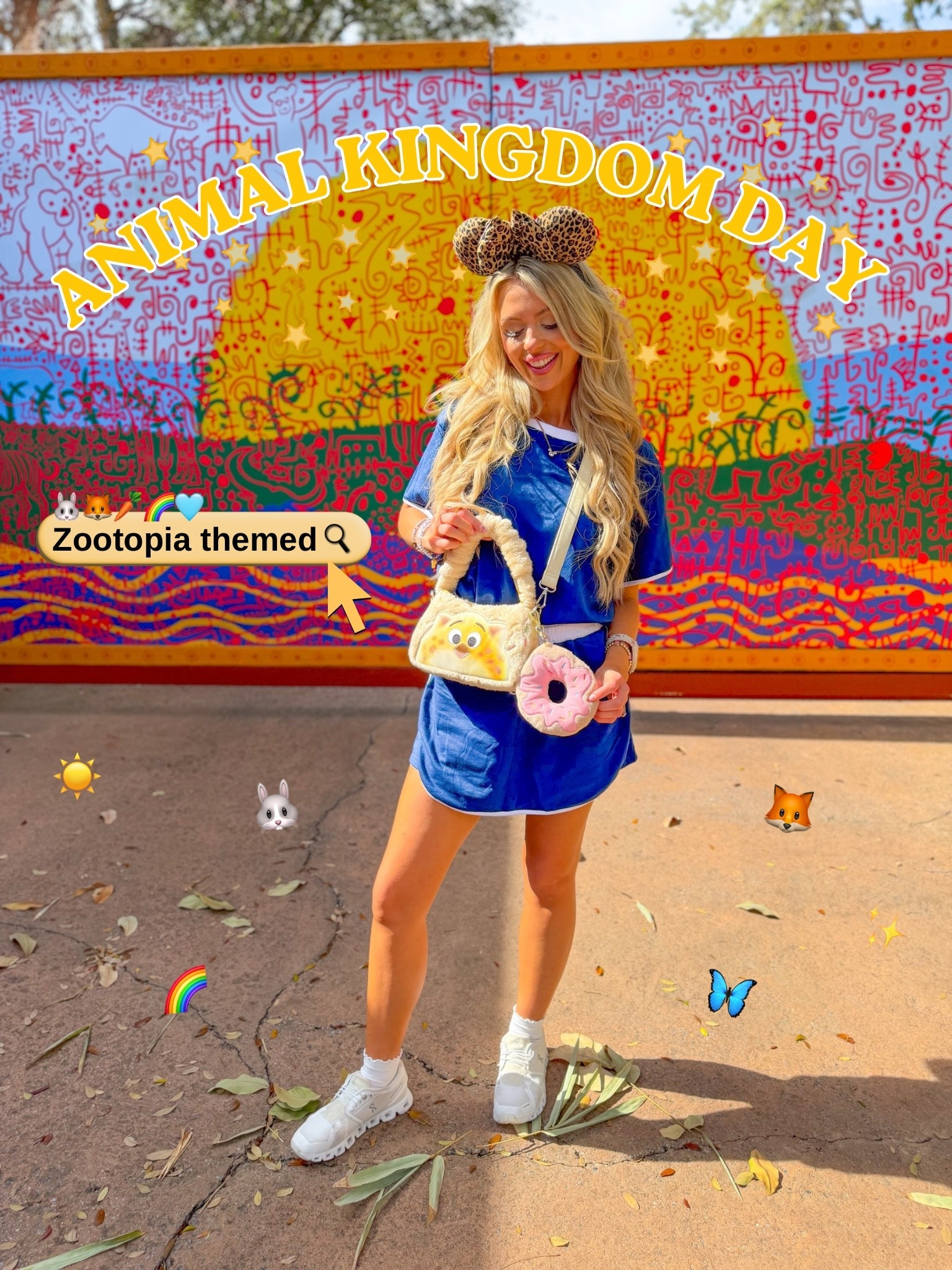 Clawhauser Zootopia Disney outfit💙🍩🐆✨