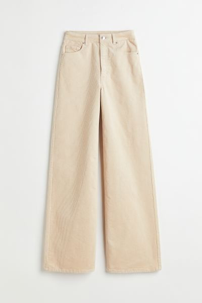 Corduroy trousers | H&M (UK, MY, IN, SG, PH, TW, HK)