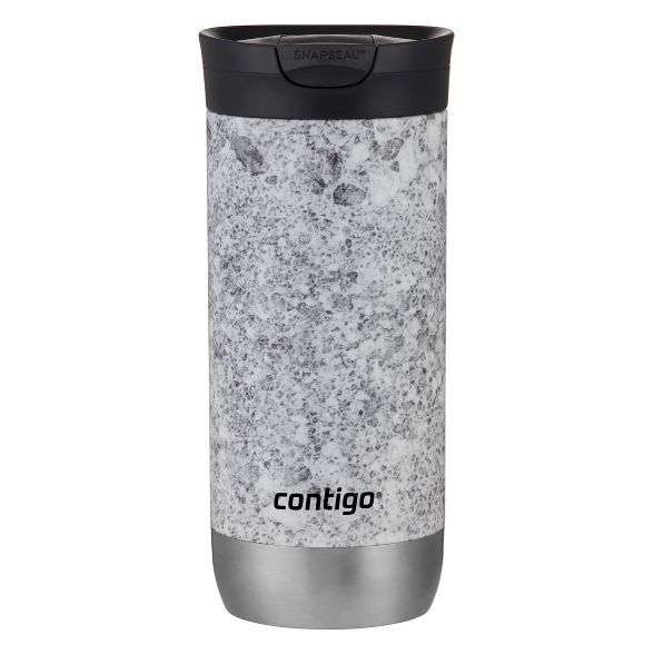 Contigo 16oz SnapSeal Byron Vacuum-Insulated Stainless Steel Hydration Bottle Speckled Slate | Target