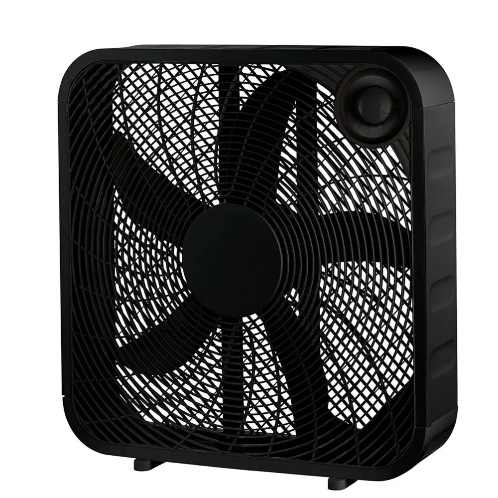 Utilitech 20-in 120 -Volt 3 -Speed High Velocity Indoor Black Box Fan Fan | FB50-16HB | Lowe's