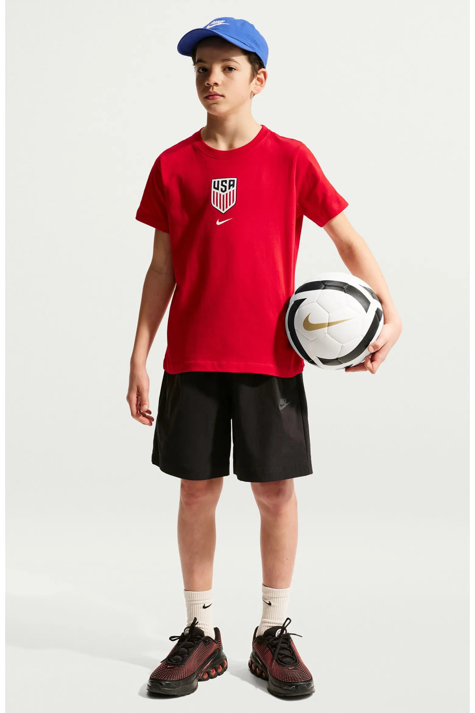Kids' USMNT Crest Cotton Graphic T-Shirt (Men) | Nordstrom | Nordstrom