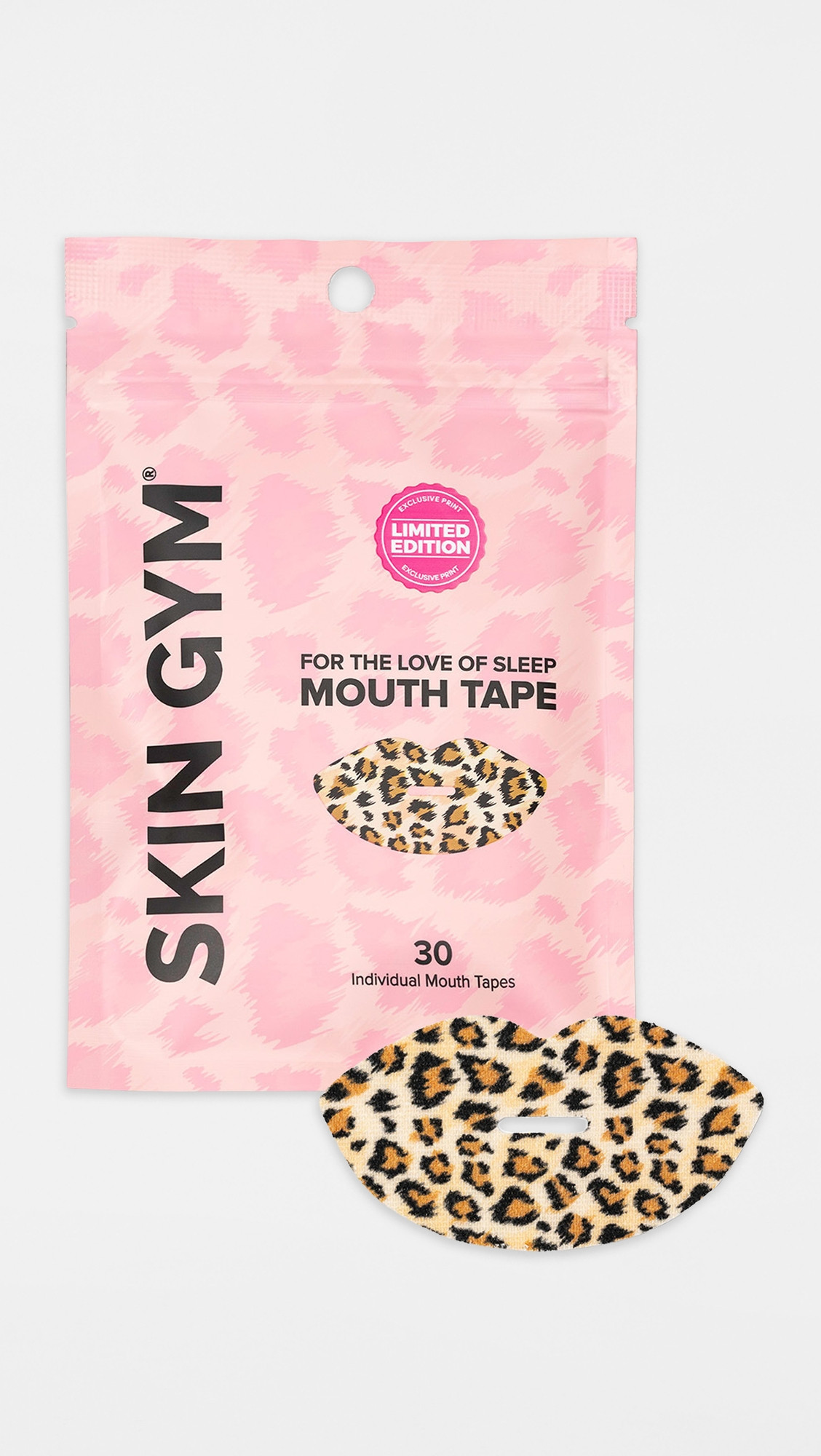 For The Love of Sleep Mouth Tape - Leopard | Shopbop