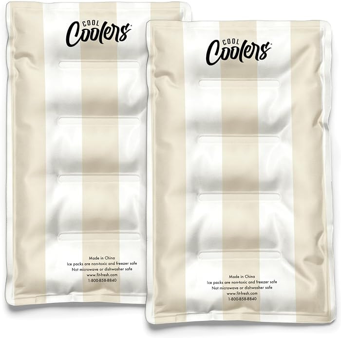 Cool Coolers Reusable XL Soft Ice Packs for Coolers, Long-Lasting Lunch Box Ice Pack, High Perfor... | Amazon (US)