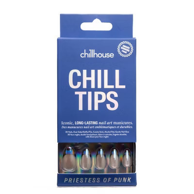 Chillhouse Chill Tips Fake Nails - Design Studio - Priestess of Punk - 24ct | Target
