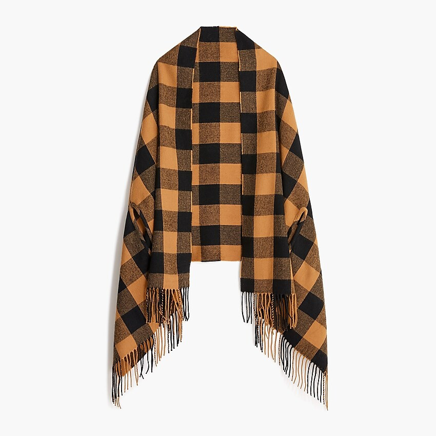 Plaid cape-scarfItem H2857 
 Reviews
 
 
 
 
 
73 Reviews 
 
 |
 
 
Write a Review 
 
 
 
 
overa... | J.Crew Factory