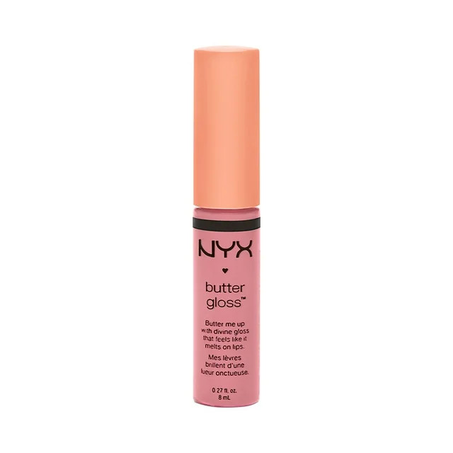 NYX Professional Makeup Butter Gloss, Non-Sticky Lip Gloss, Creme Brulee, 0.27 Oz | Walmart (US)