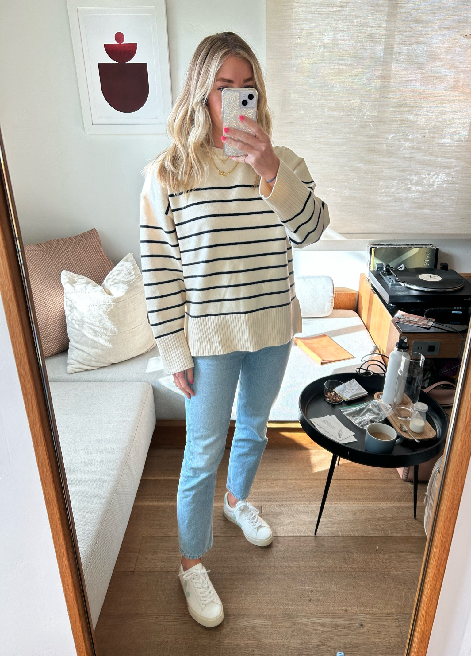striped sweater and favorite straight leg denim #LTKMostLoved

#LTKtravel #LTKstyletip