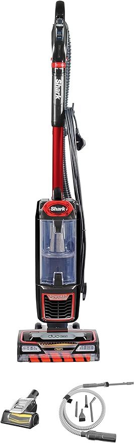 Shark Upright Vacuum Cleaner [NZ801UKTSB] Anti-Hair Wrap, Pet Brush, Car Detail Kit, Red & Black | Amazon (UK)