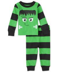 Unisex Baby And Toddler Halloween Long Sleeve Frankenstein Snug Fit Cotton Pajamas | The Children... | The Children's Place