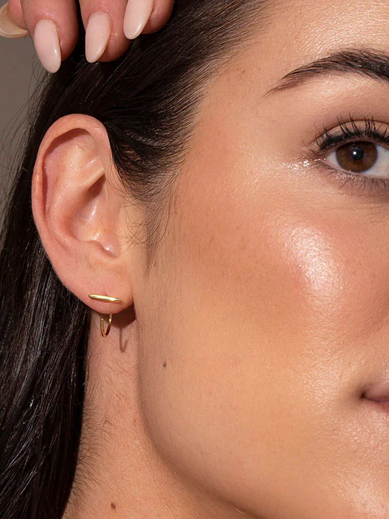 Bar Ear Jacket Earrings in Gold | Uncommon James | Uncommon James