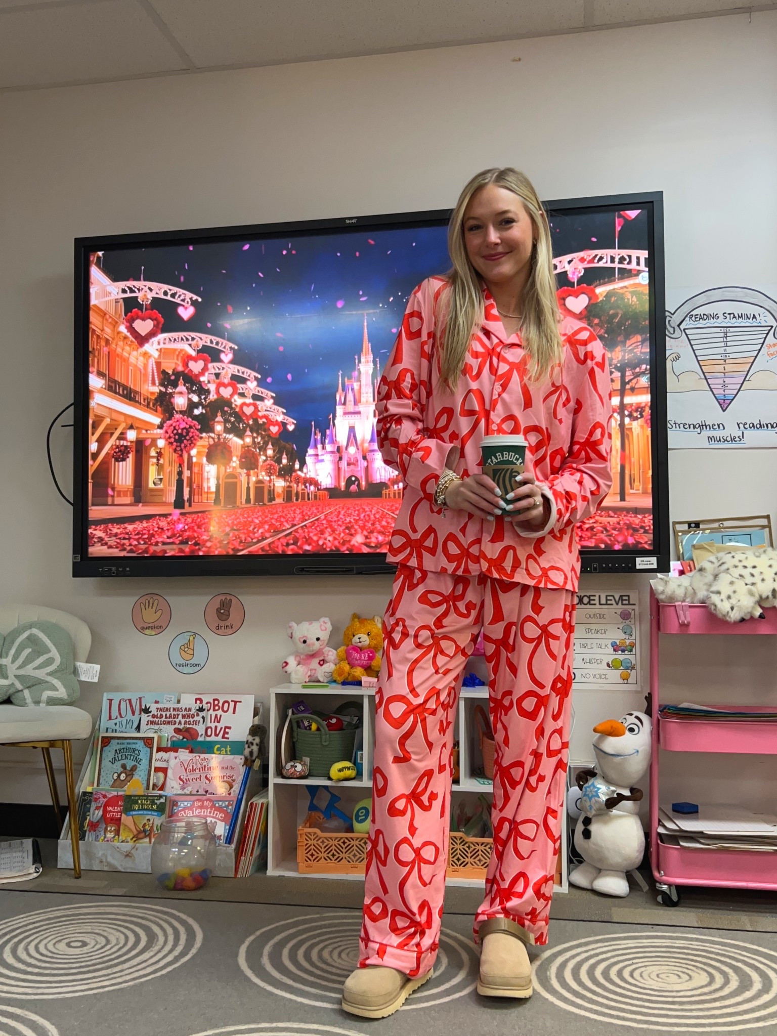 I 💖 pajama day!!! ❣️🎀

#LTKValentine