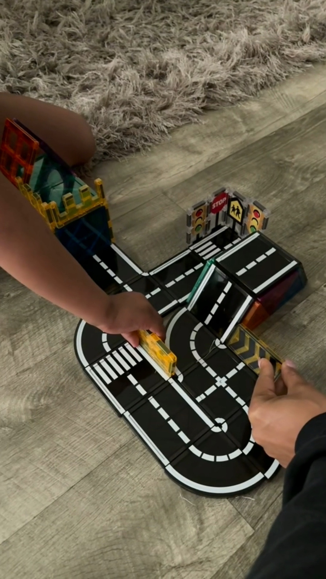 These magnetic Good Tiles empower young minds to imagine all the possibilities! They get to keep adding on and building and even bringing in Hot Wheels and other toys to create a whole new world! 

#LTKGiftGuide #LTKKids