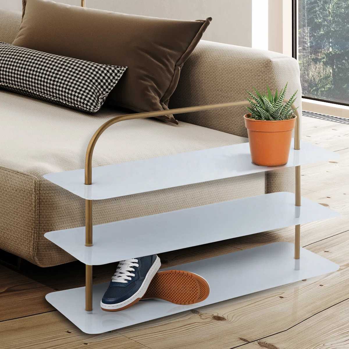 happimess 9 Pair Shoe Rack | Wayfair | Wayfair North America