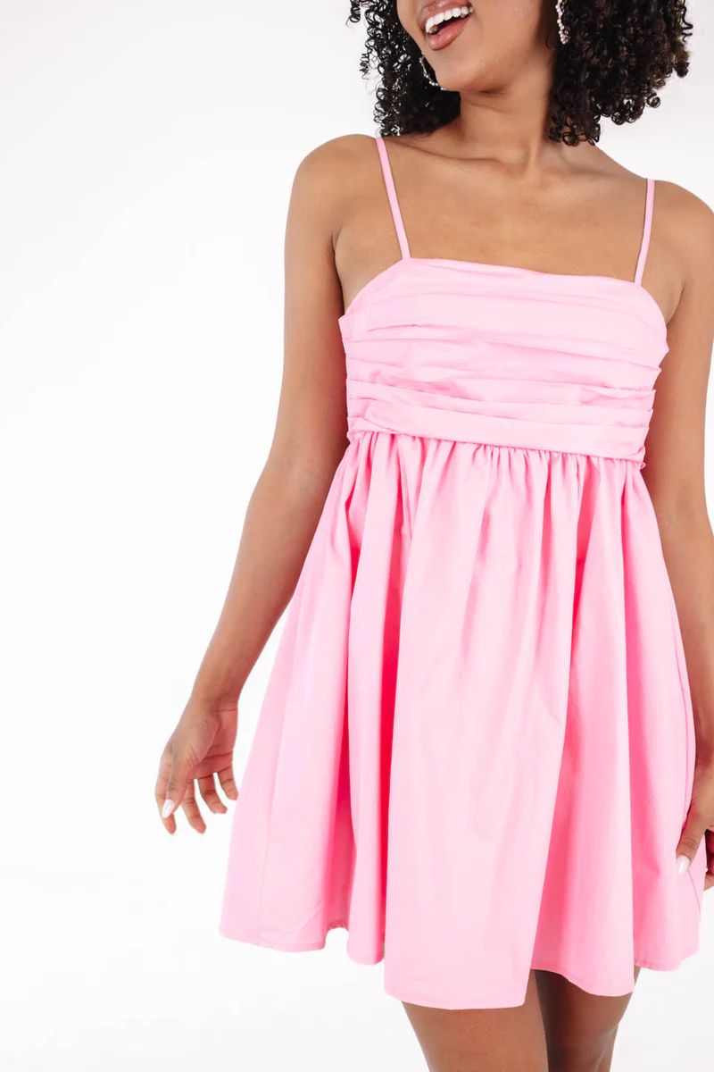 Hometown Date Dress - Pink | The Impeccable Pig