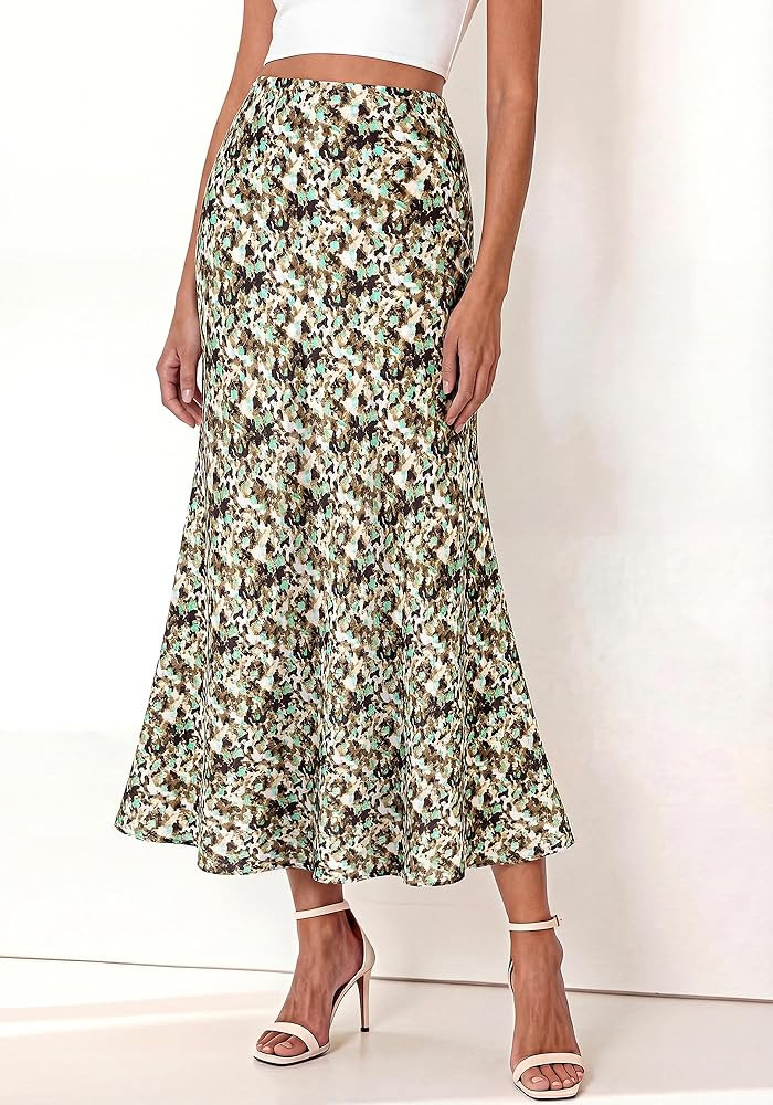 BTFBM Maxi Skirts for Women 2026 Summer Spring Lightweight A Line High Waisted Wedding Guest Part... | Amazon (US)