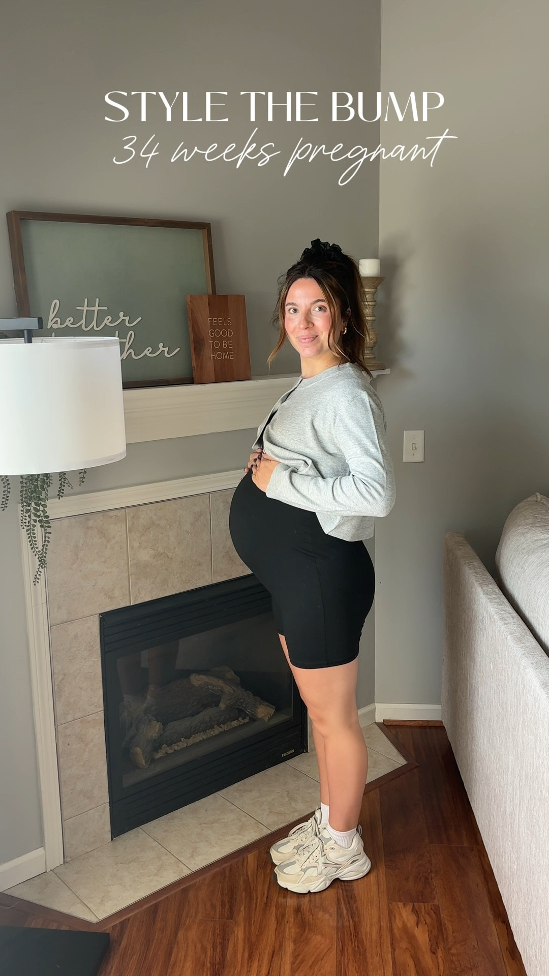 Maternity jumpsuits are all that fits me right now 🙈 

Wearing size Medium! 

#LTKBump #LTKStyleTip #LTKFindsUnder50