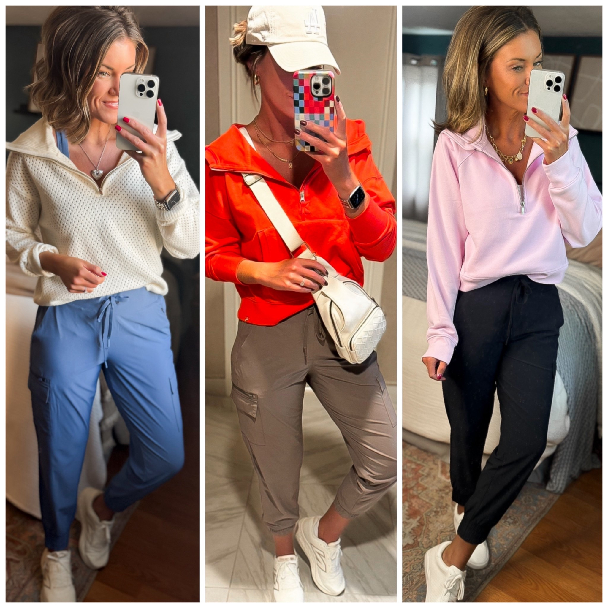 These athletic cargo joggers are back this year!! 
Wearing medium 

#LTKSeasonal #LTKActive