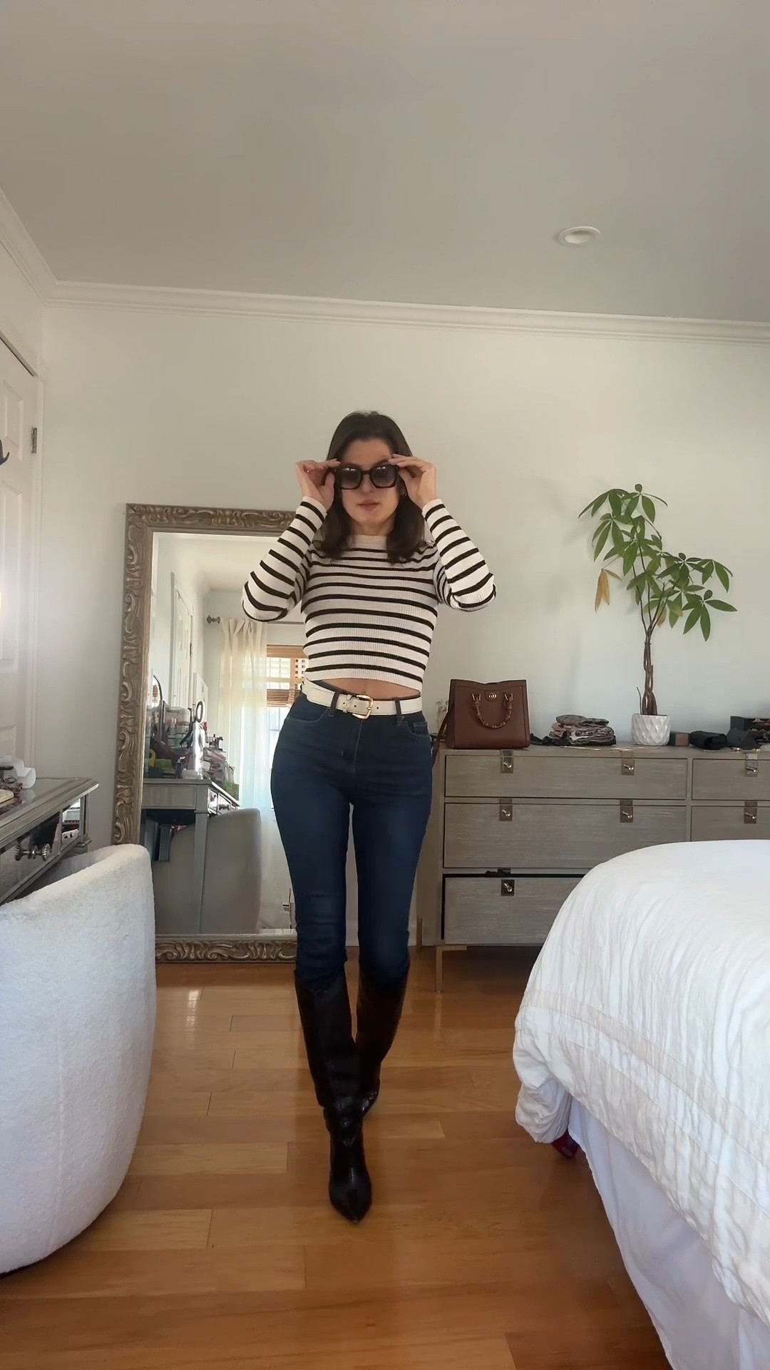 Love them or hate them skinny are my go to for winter with boots 