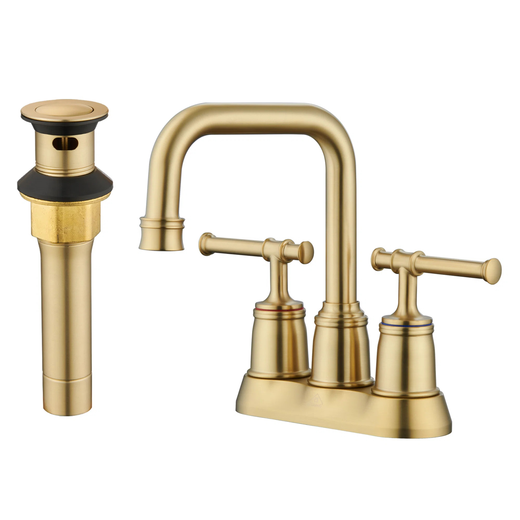 1.2 GPM Centerset Bathroom Faucet with Drain Assembly KCL0017-BG | Wayfair North America