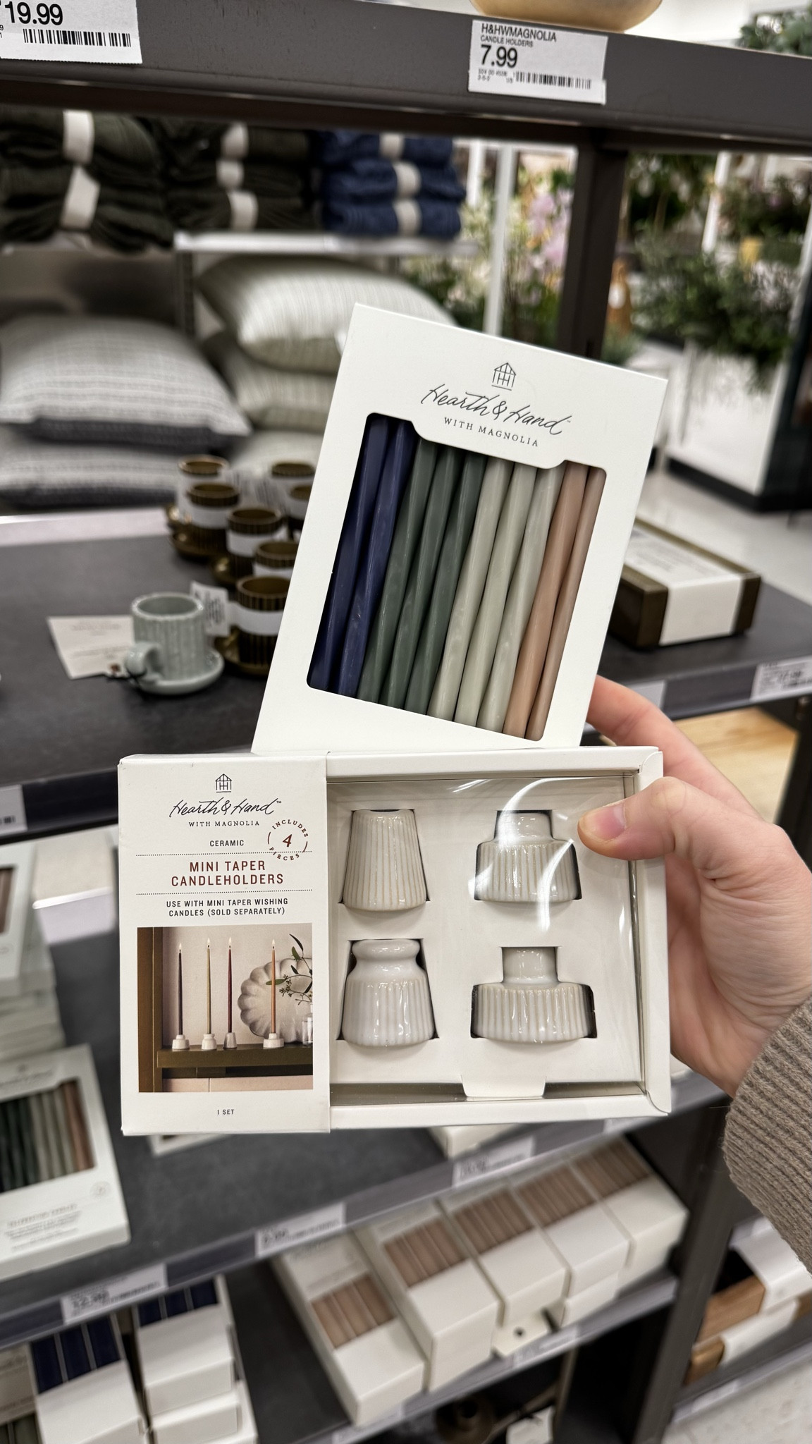 How fun are these mini taper candles and candles holders?! 

#LTKHome