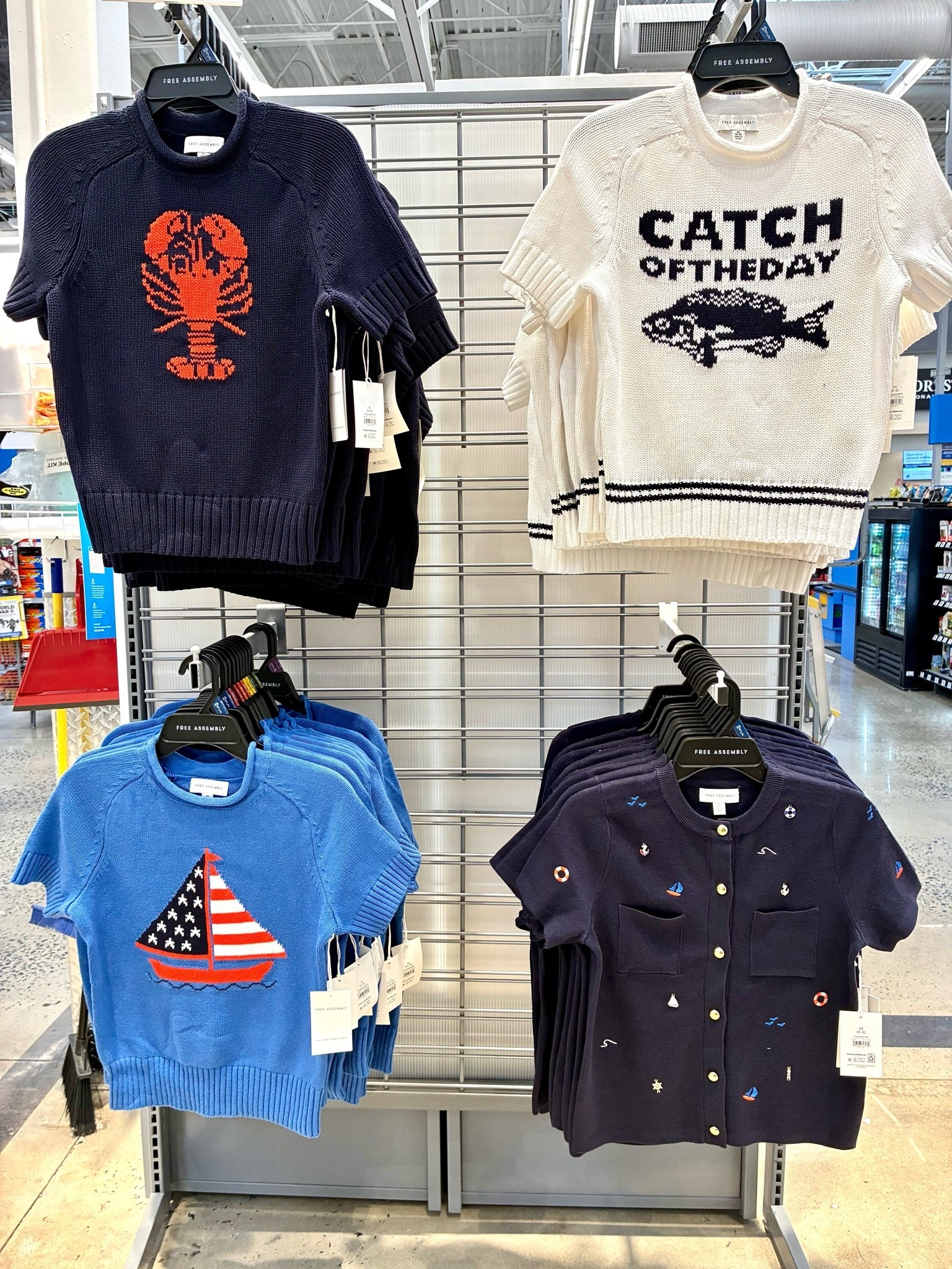 How cute are these nautical sweaters for spring?!

#LTKSeasonal #LTKootd