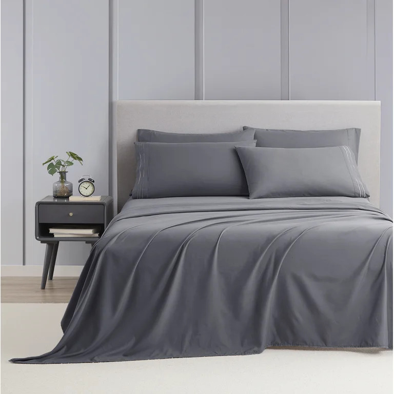 Nestl Bed Sheets Set, 1800 Series Soft Microfiber 16 Inches Deep Pocket 4 Piece Queen Sheet Set, ... | Walmart (US)