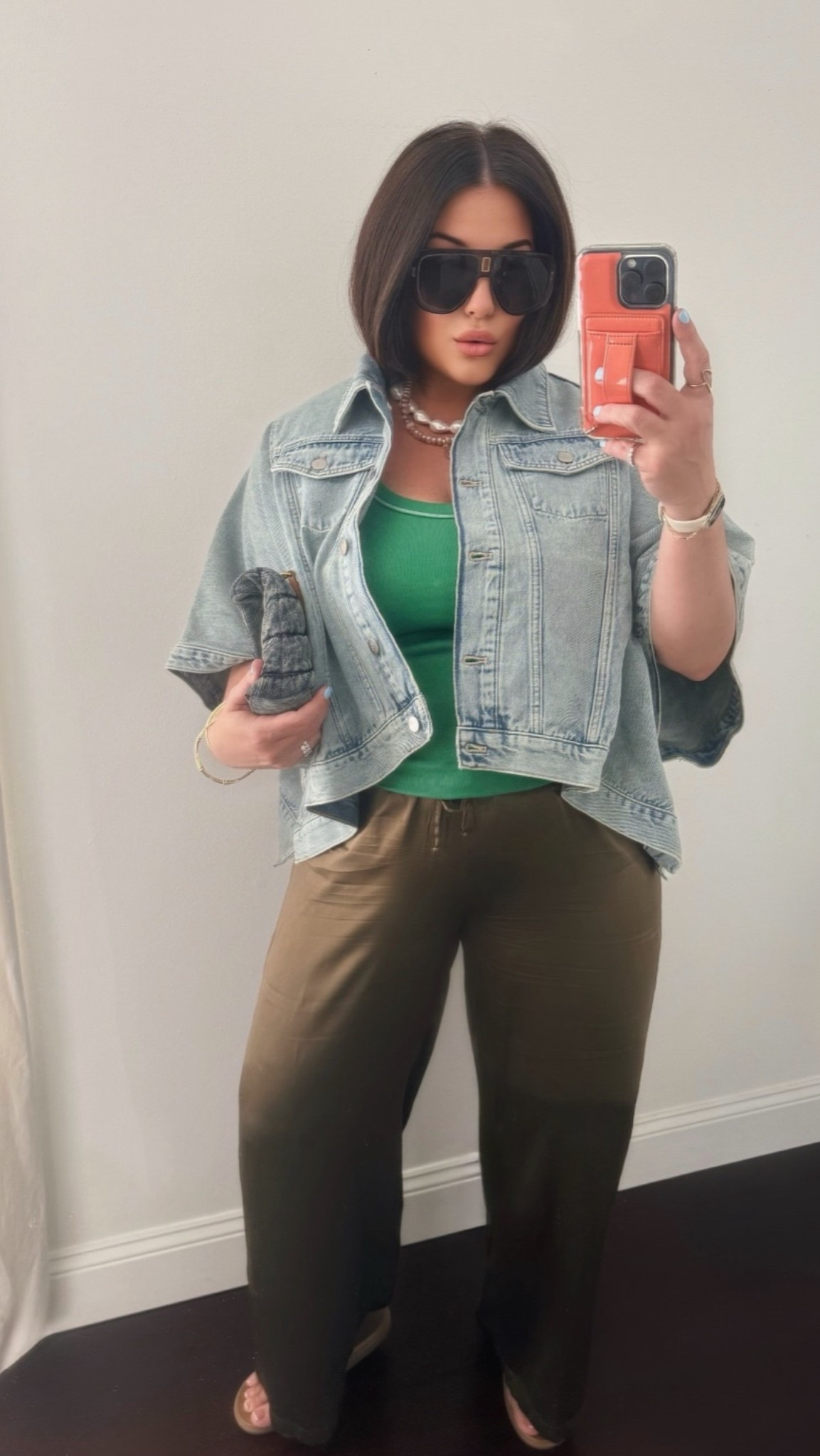 Fav new style of a denim jacket 💙

#LTKmomlife #LTKootd #LTKOver40