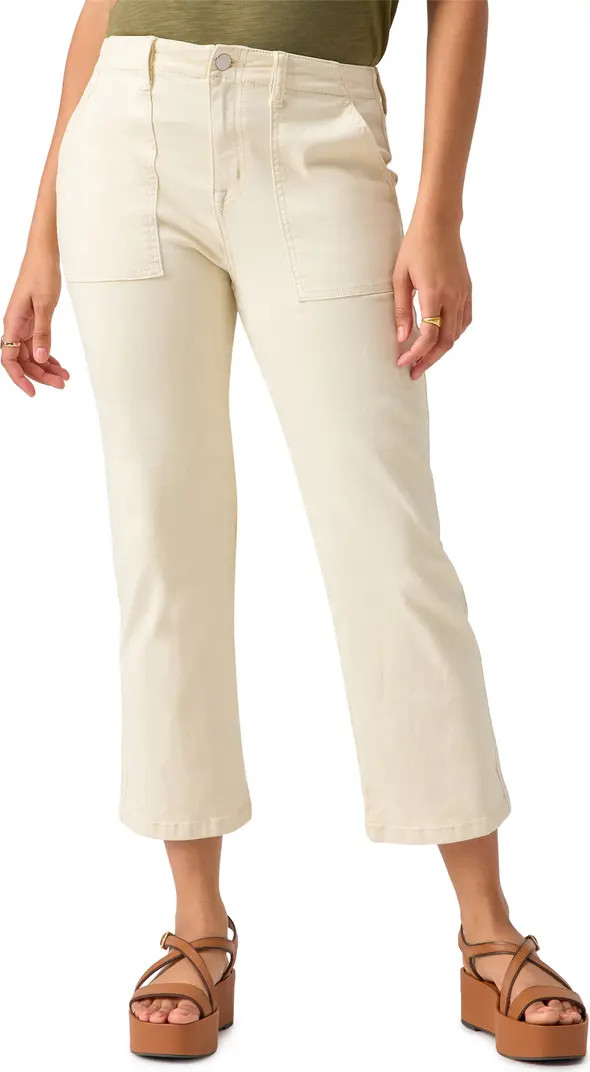 Sanctuary Vacation Crop High Rise Wide Leg Pants | Nordstrom | Nordstrom